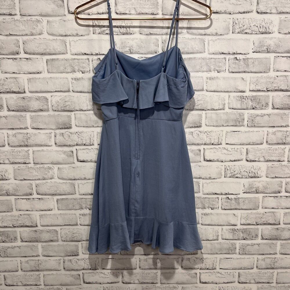 Altar'd State Light Blue Ruffle Sundress Size Small - Picture 3 of 7
